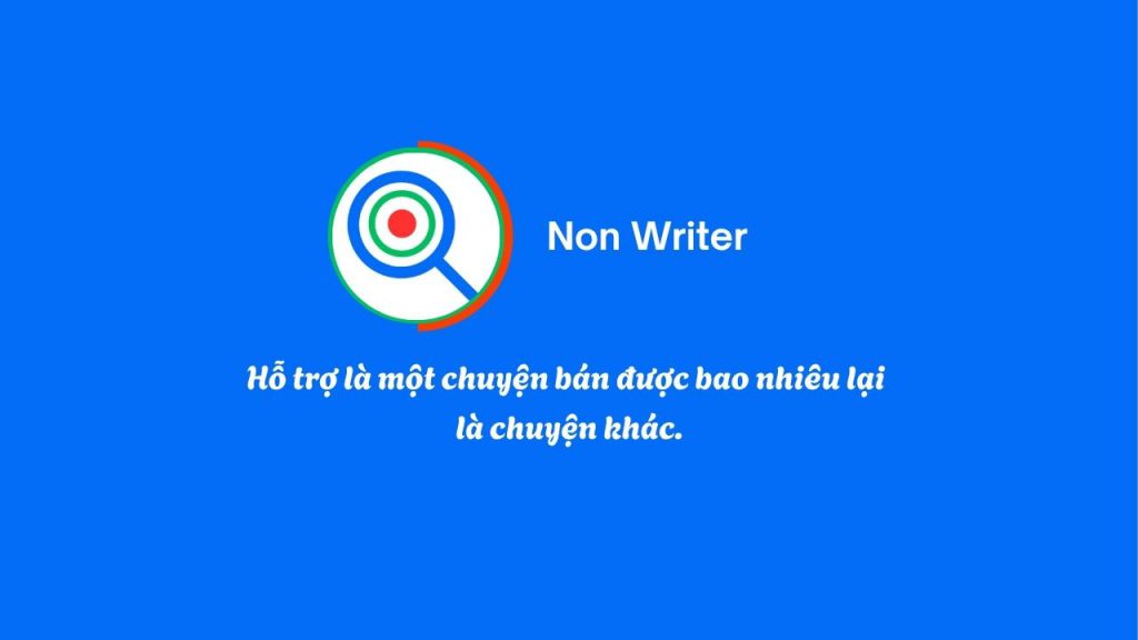 Hỗ trợ là một chuyện bán được bao nhiêu lại là chuyện khác.